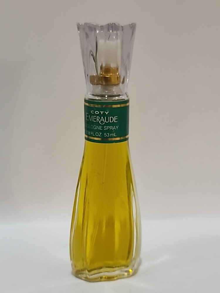 COTY EMERAUDE COLOGNE SPRAY FOR WOMEN BY COTY – 1.8 OZ/53 ML – VINTAGE – NO BOX