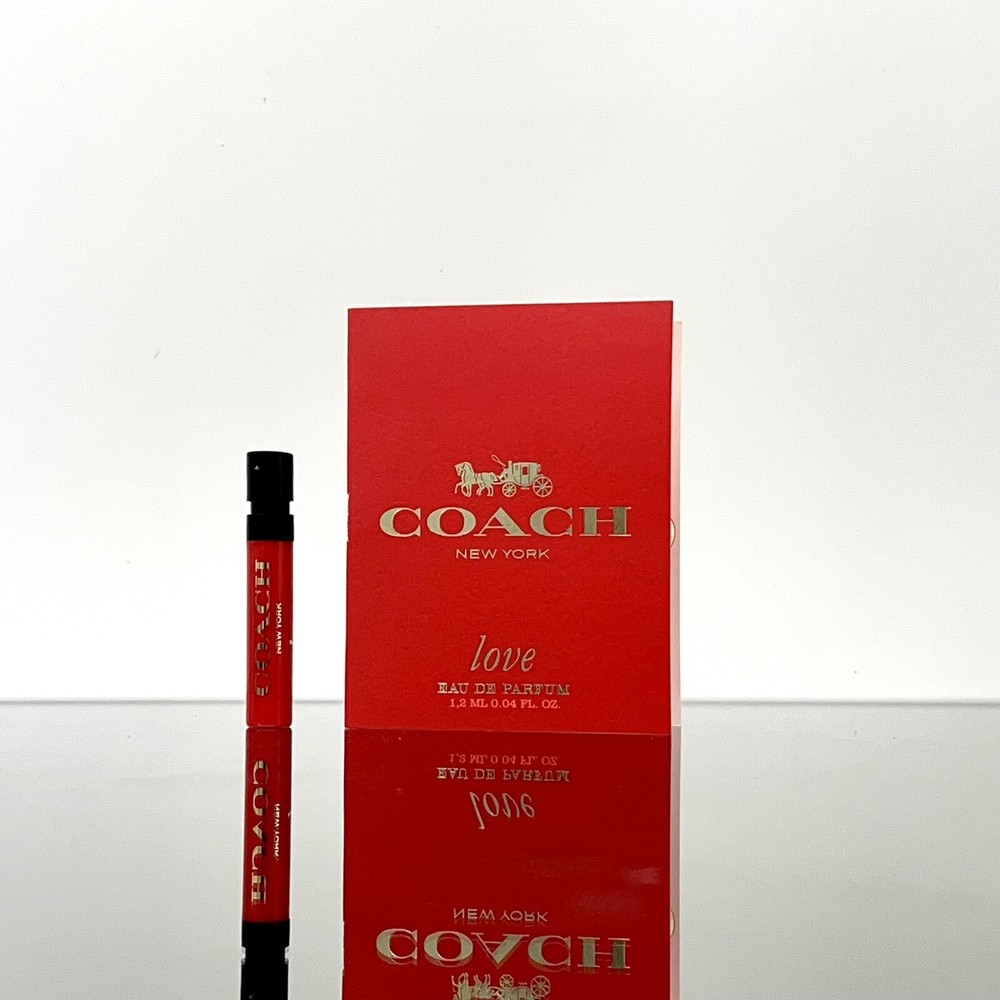 Coach LOVE Women Perfume 1.2ml-0.04oz EDP Spray SAMPLE VIAL (C90