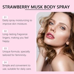 Stberry Musk Body Spray Refreshing Moisturizing Care Stberry