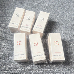 Giorgio Armani Si Eau de Toilette Travel Spray 0.24 fl oz 7ml Lot of 6