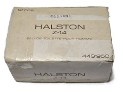 HALSTON Z-14 Eau De Toilette 12 ml VINTAGE 1974 DISCONTINUED Original In Box