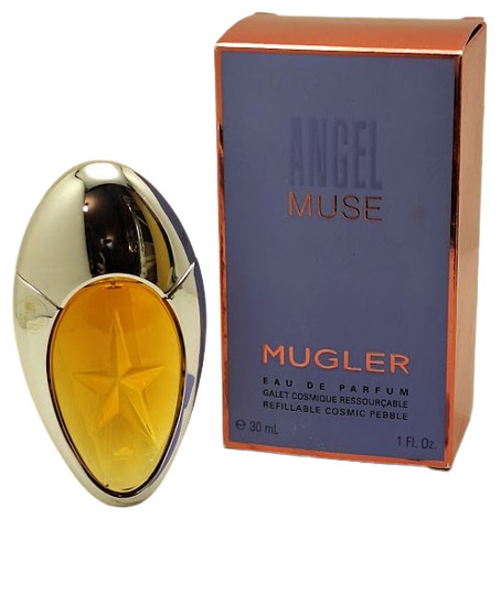 ❤️ANGEL MUSE,THIERRY MUGLER Eau de Parfum,1OZ 30ML,REFILL BOTTLE, Travel size!
