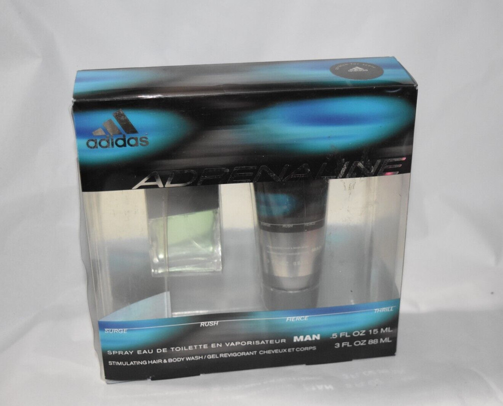 Adidas Adrenaline Eau de Toilette spray Set