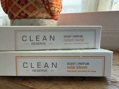 CLEAN Reserve Scent/Parfum Travel Spray 0.34 fl oz Radiant Nectar & Solar Bloom