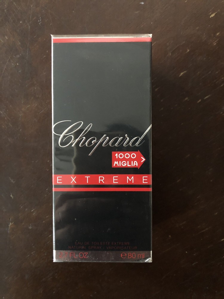 Chopard 1000 Mille Miglia EDT 80ml Extreme 2.7 Fl Oz New Sealed Discontinued