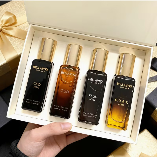 BellaVita Men’s Luxury perfume Gift Box Set Lasting Fragrance Men’s perfume