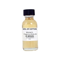Veil of Cotton (Women) Body Oil 1 oz Fragrance All Natural Scent
