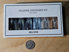 Hollister Eau De colonge Sampler set of 6 x .08 fl oz 2024 Discovery Set #B2-5