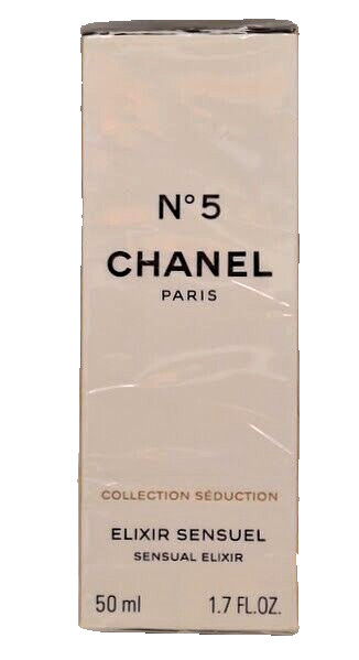 ❤️Chanel No. 5 Elixir Sensuel Fluid Body Gel for Women 50m l1.7oz,SEALED☆☆☆☆☆