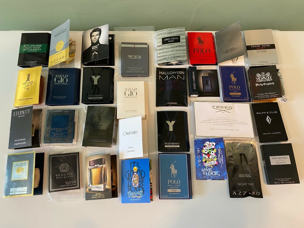 Men’s Designer Perfume Sample Vials #2 – Choose Scent – Combined Shipping