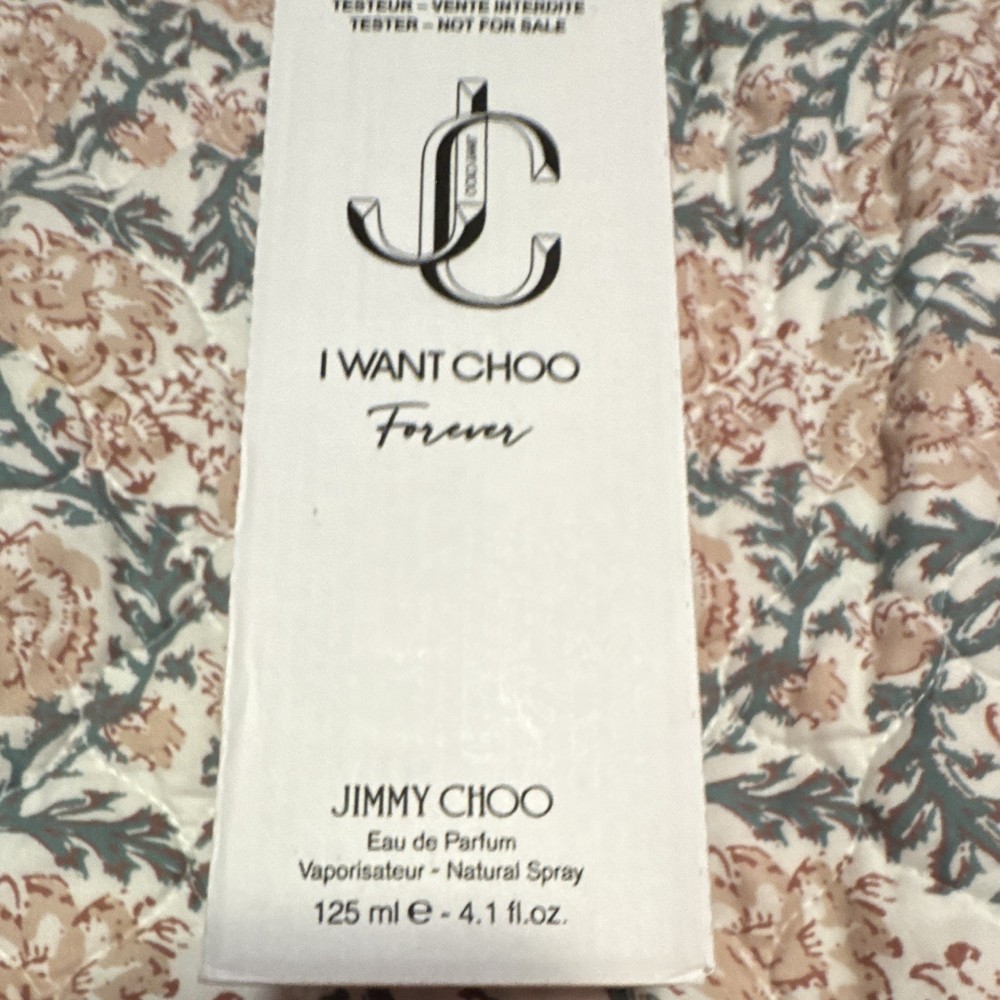 Jimmy Choo I Want Choo Forever Eau de Parfum Spray Tester Regular Size 4.1