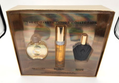Elizabeth Taylor Perfume Box 3 pcs White Diamonds Forever Elizabeth Passion New