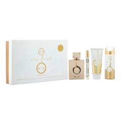 Armaf Club De Nuit Milestone for Unisex 4 piece Gift Set (3.6oz EDP, 3.4oz