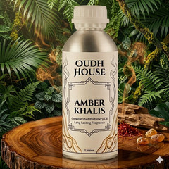 OUDH HOUSE Amber Khalis Concentrated Perfume Oil Long Lasting 100ml