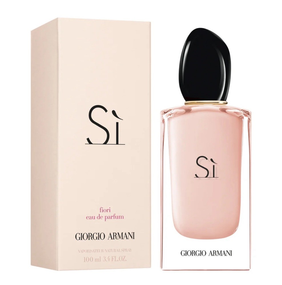 Giorgio Armani Sì fiori Eau de Parfum Spray 100ml For Women New in Box, Sealed