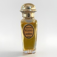 Vintage Hermes Caleche Parfum Micro Mini Bottle Full Splash France Classic