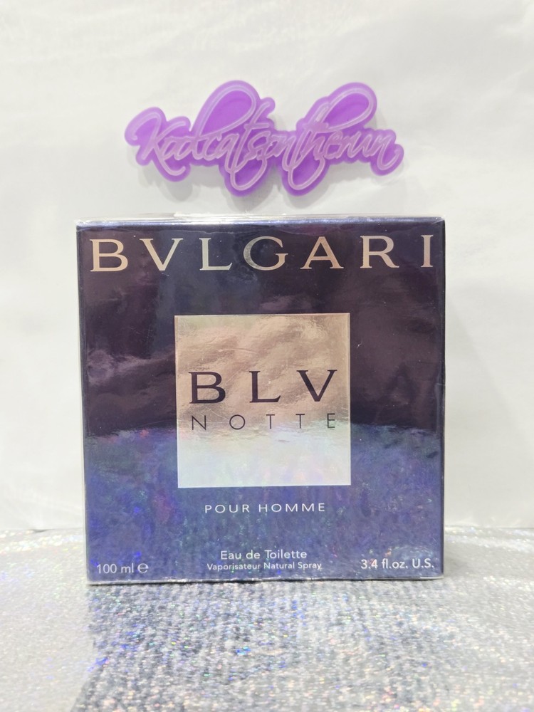 Bvlgari BLV NOTTE Pour Homme Eau De Toilette EDT 3.4 oz / 100 ml Fragrance spray