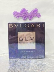 Bvlgari BLV NOTTE Pour Homme Eau De Toilette EDT 3.4 oz / 100 ml Fragrance spray