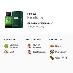 Prada Men’s Paradigme EDP Spray 3.3 oz Fragrances 3614274172997