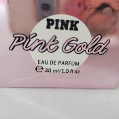 Victoria’s Secret PINK PINK GOLD Eau De Perfume 1 Fl.Oz Amber Crystals &Vanilla