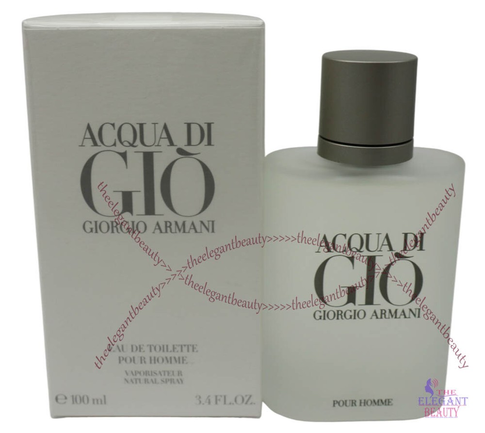 Acqua Di Gio by Giorgio Armani 3.4 oz EDT Spray for Men – New in box