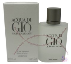 Acqua Di Gio by Giorgio Armani 3.4 oz EDT Spray for Men – New in box
