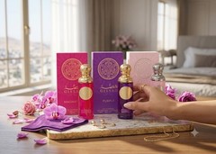 QISSA Perfume Set 3x 30ml Eau de Parfum Purple HER MAGNATES Long Lasting Luxury