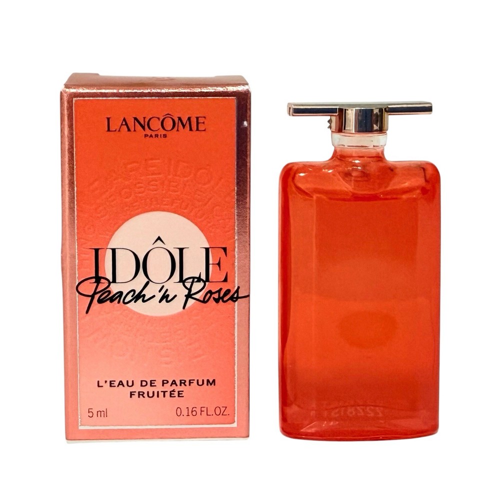 Lancome Idole Peach ‘n Roses L’Eau De Parfum Mini Splash Dabber 5 ml 0.16 oz NIB