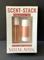 Miim Miic Scent Stack Fragrance Duo Set No. 32 Warm Gourmands Solid & Roll-on