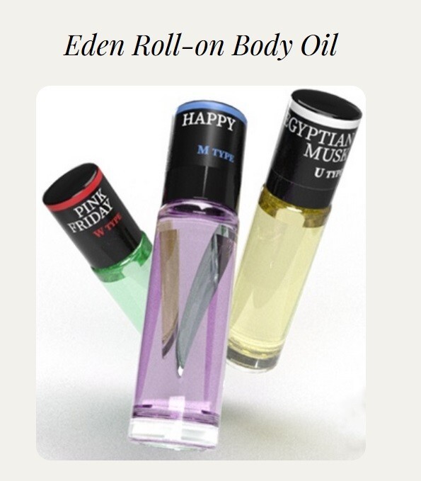 [3 PACK] EDEN PERFUME BODY OIL FOR WOMEN