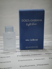 Dolce & Gabbana Light Blue Eau Intense Eau De Parfum Mini Splash Women 4.5 ml