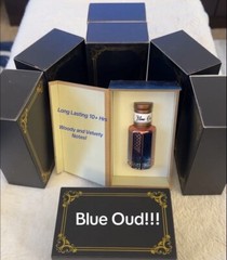 Blue Oud! 100% Pure Perfume Oil – Alcohol Free – Attar Fragrance.