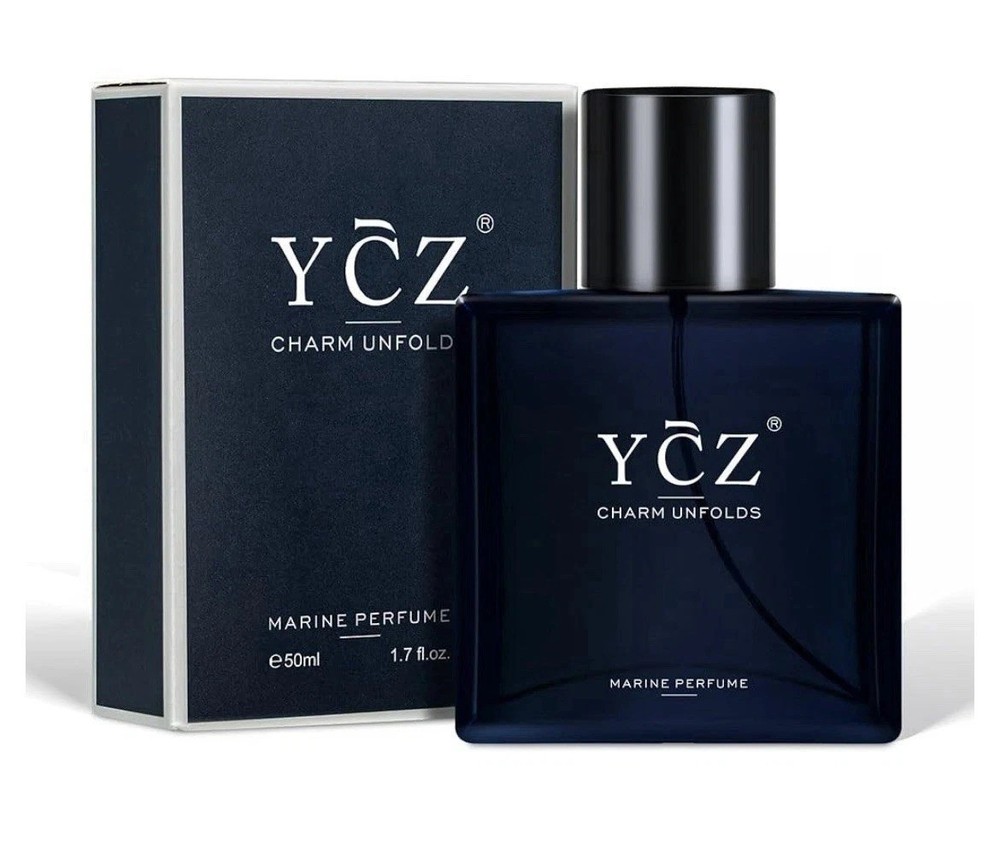 YCZ Charm Unfolds Marine Cologne/Perfume for Men – 1.7 fl oz (50ml) Natural
