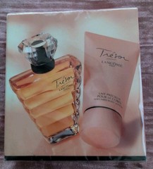 Tresor By Lancome EDP Spray Perfume & Perfumed Body Lotion 1.7 oz Each Sealed