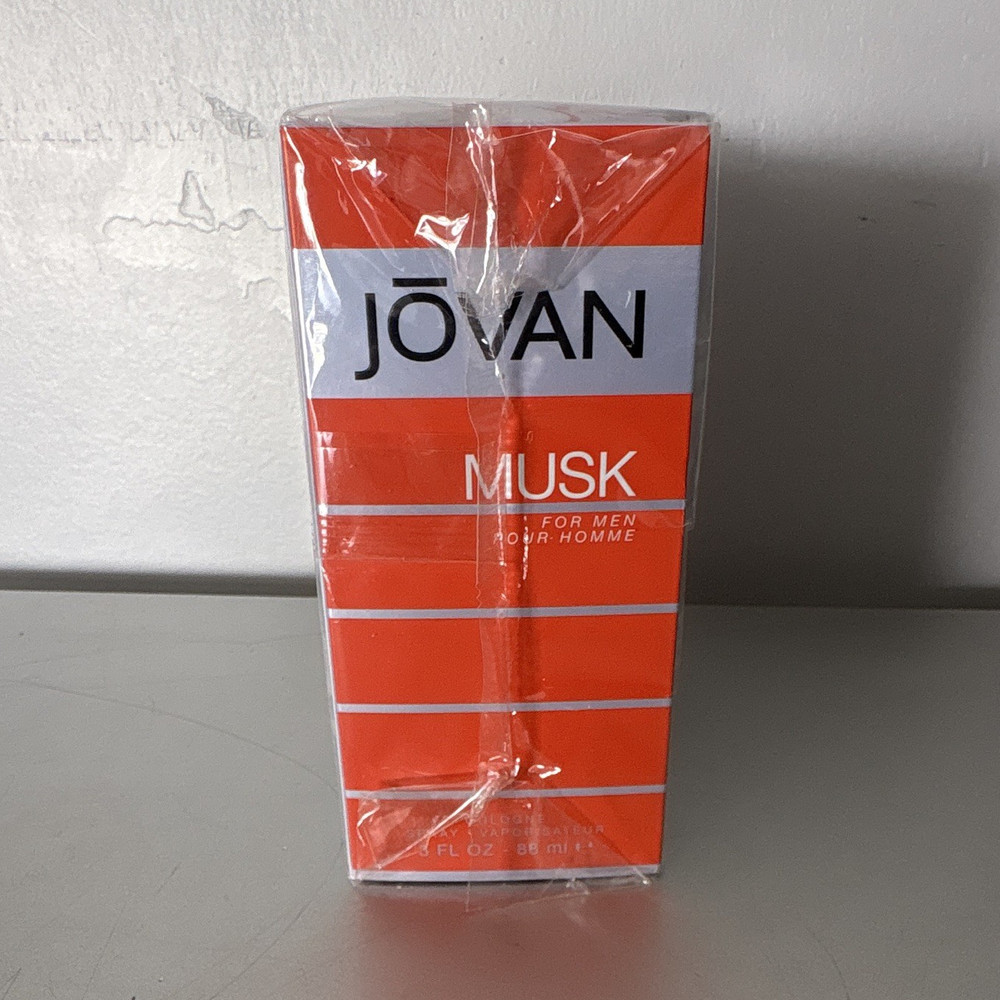 Jovan Musk for Men Eau de Cologne Spray, Regular Size 3 fl oz 3-Pack