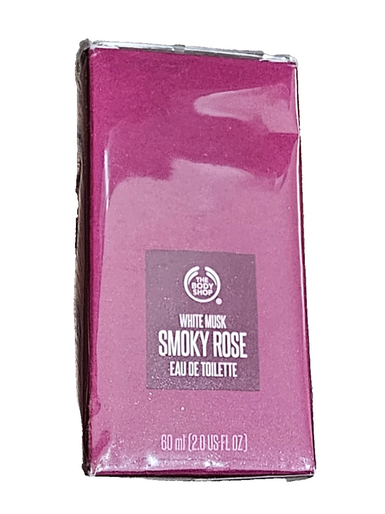 The Body Shop WHITE MUSK SMOKY ROSE Eau de Toilette 1 oz / 30 ml NEW SEALED BOX