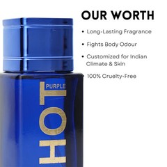 BN Hot Purple EDP Perfumes for Women Long Lasting Eau de Parfum Luxury Perfumes