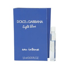 Light Blue Eau Intense by Dolce&Gabbana Women Vial 0.05 oz / 1ml – BRAND NEW
