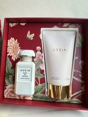 Aerin Rose De Grasse Holiday Gift Set Perfume 1.7oz +Hand & Body Cream 5oz NIB