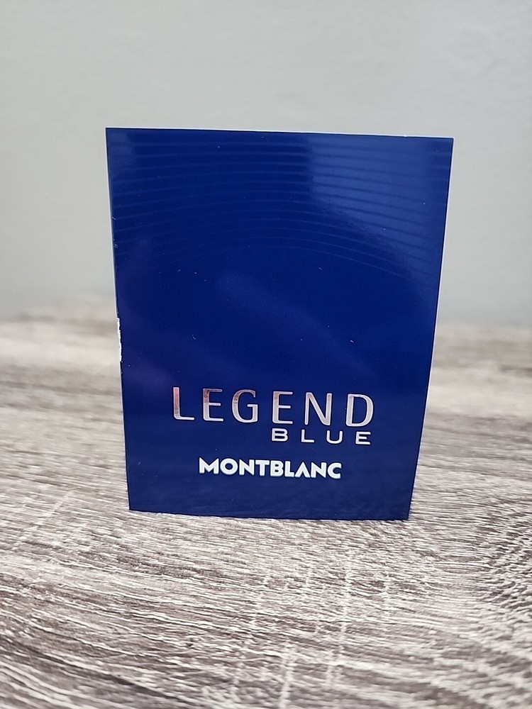 NEW MONTBLANC LEGEND BLUE EAU DE PARFUM SAMPLE SIZE SPRAY 1.2 ML / 0.04 FL OZ