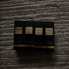 4 Balmain NEW Releases 1.5ml Samples Carbone Rouge Blanc Galaxie