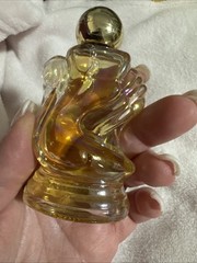 Avon Vintage Sweet Honesty Iridescent Swan Cologne Perfume Dab 0.5 oz