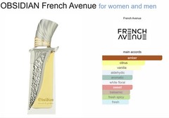 Obsidian by French Avenue Extrait de Parfum 100ml Unisex Perfume NEW