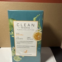 CLEAN Reserve H2EAU Collection Golden Citrus Eau De Parfum 3.4 fl oz SEALED BOX