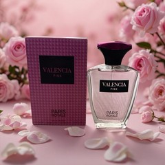 Paris Royale Valencia Pink Eau de Parfum Spray 3.4 fl oz Regular Size Fragrance