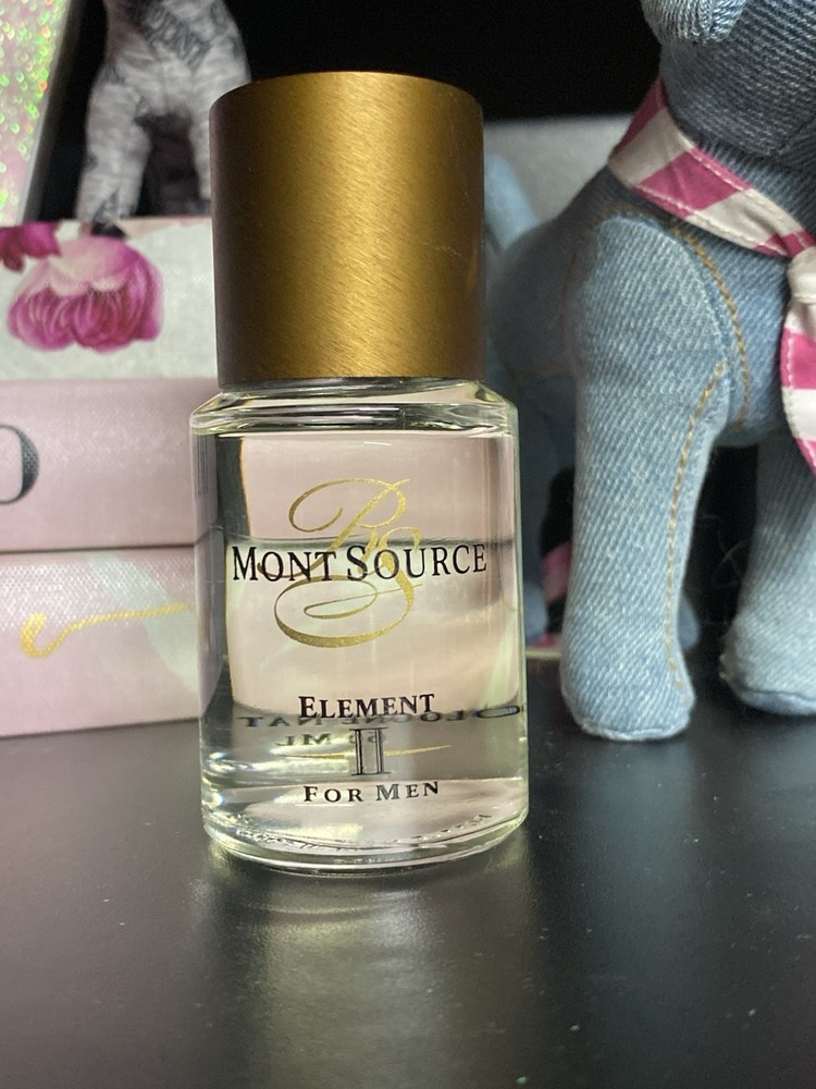 Bisou Memoire Mont Source Element 2 For Men RARE HTF Limited Edition Cologne NOS