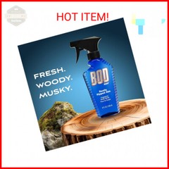 BOD man Fragrance Body Spray, Really Ripped Abs, 8 Fl Oz (Pack of 1) , Color: cl