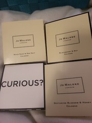 4 x JO MALONE Cologne 1.5mL 0.05 oz Sample 5 vials various scents