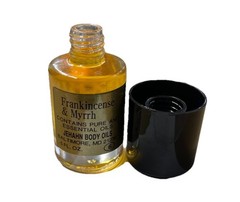 Frankincense & Myrrh Body Oils – 3 Bottle x 1/2 oz Each Bottle