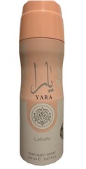 Lattafa Yara Perfumed Body Spray 6.7 oz Long Lasting Scent for Women Musky Sweet
